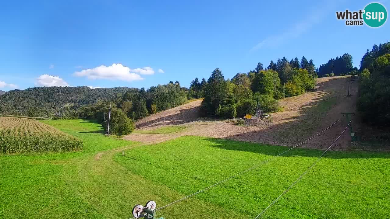 Webcam Smučišče Senožeta – Stazione sciistica a Srednja Vas vicino Bohinj