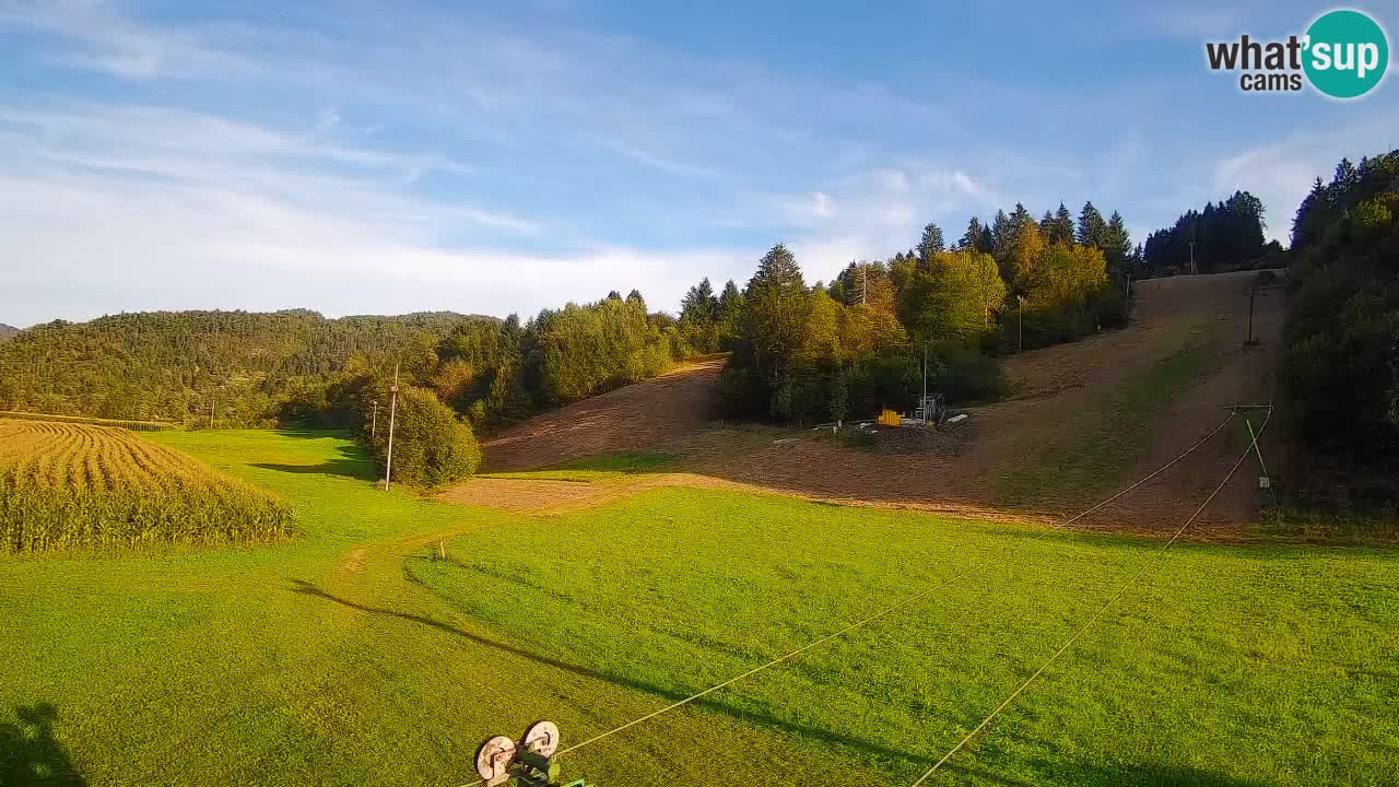 Webcam Smučišče Senožeta – Stazione sciistica a Srednja Vas vicino Bohinj