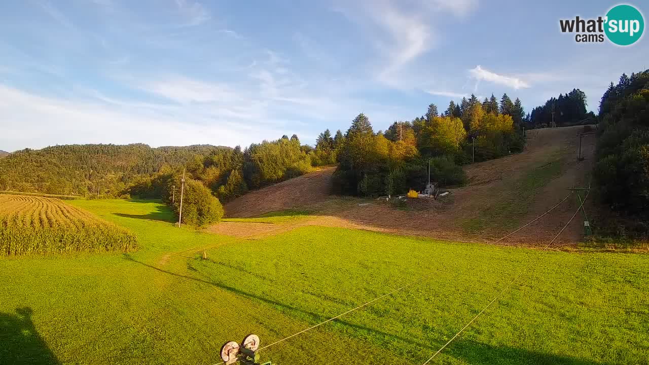 Webcam Smučišče Senožeta – Stazione sciistica a Srednja Vas vicino Bohinj