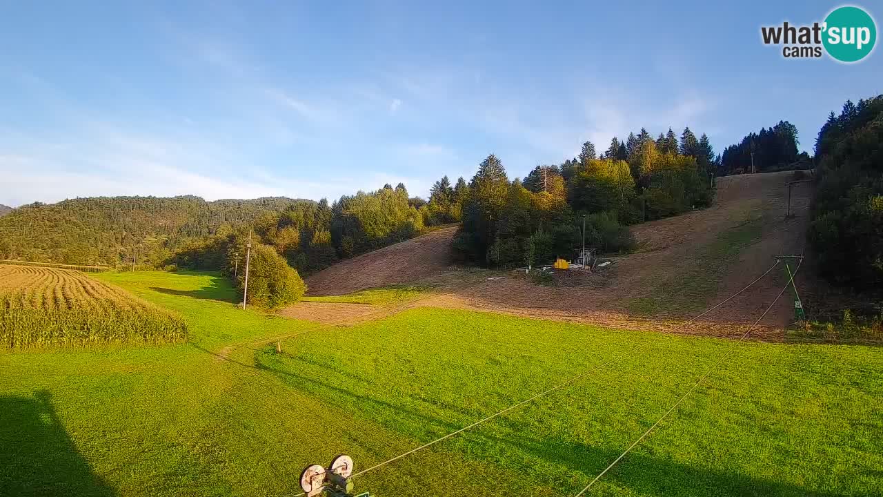 Webcam Smučišče Senožeta – Stazione sciistica a Srednja Vas vicino Bohinj