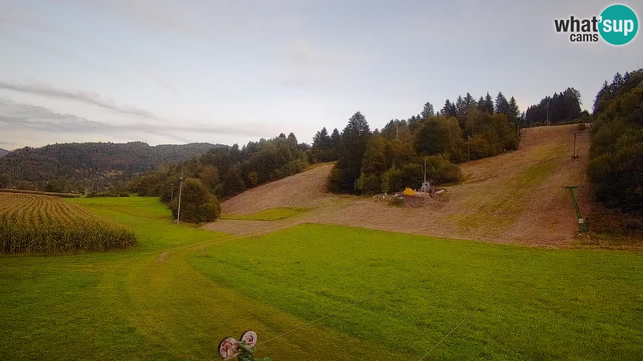 Webcam Smučišče Senožeta – Stazione sciistica a Srednja Vas vicino Bohinj