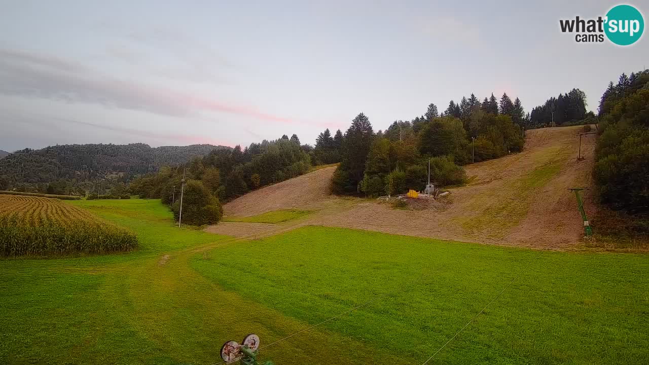 Webcam Smučišče Senožeta – Stazione sciistica a Srednja Vas vicino Bohinj