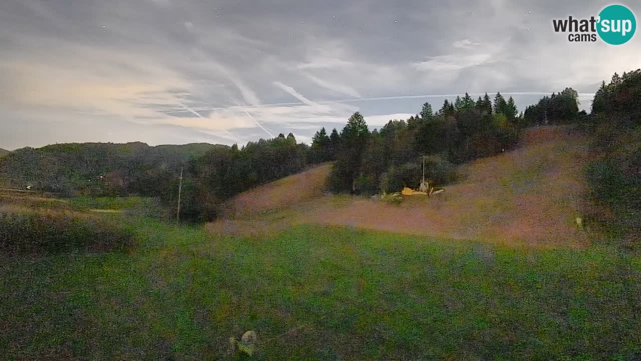 Webcam Smučišče Senožeta – Stazione sciistica a Srednja Vas vicino Bohinj