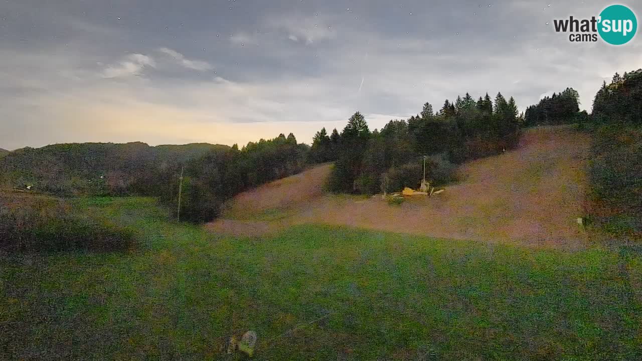 Webcam Smučišče Senožeta – Ski Resort Live View near Bohinj