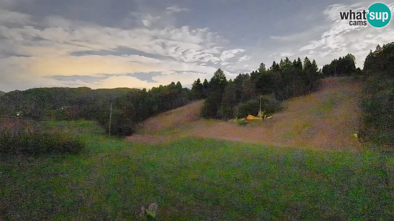 Webcam Smučišče Senožeta – Ski Resort Live View near Bohinj