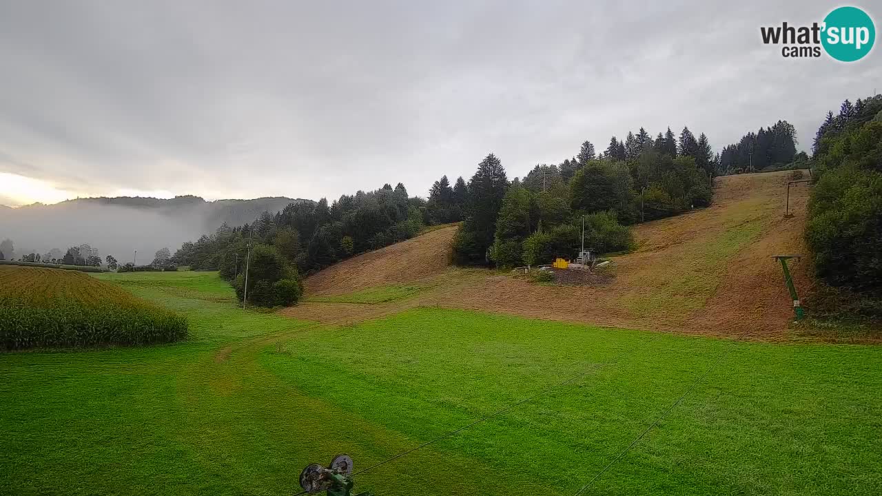 Webcam Smučišče Senožeta – Stazione sciistica a Srednja Vas vicino Bohinj