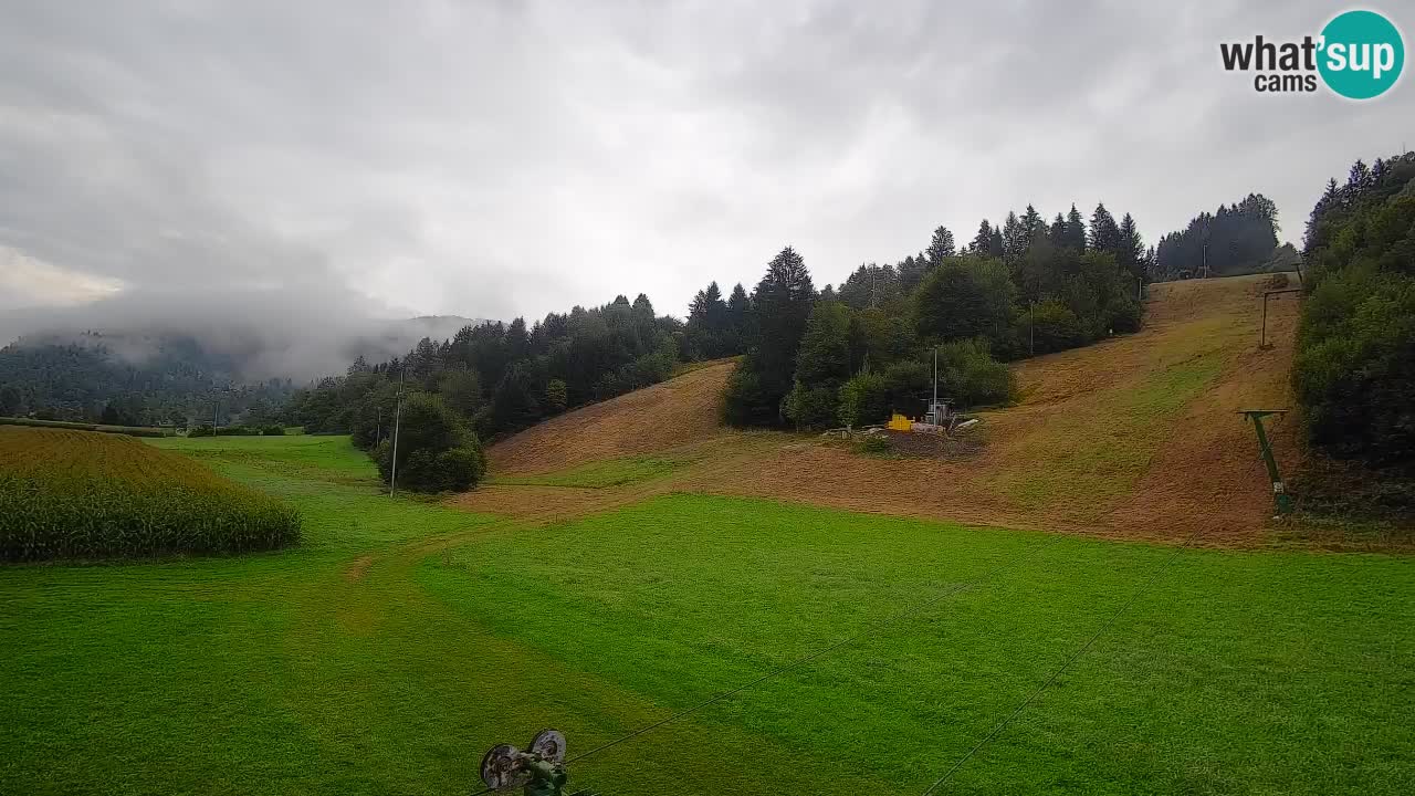 Webcam Smučišče Senožeta – Ski Resort Live View near Bohinj