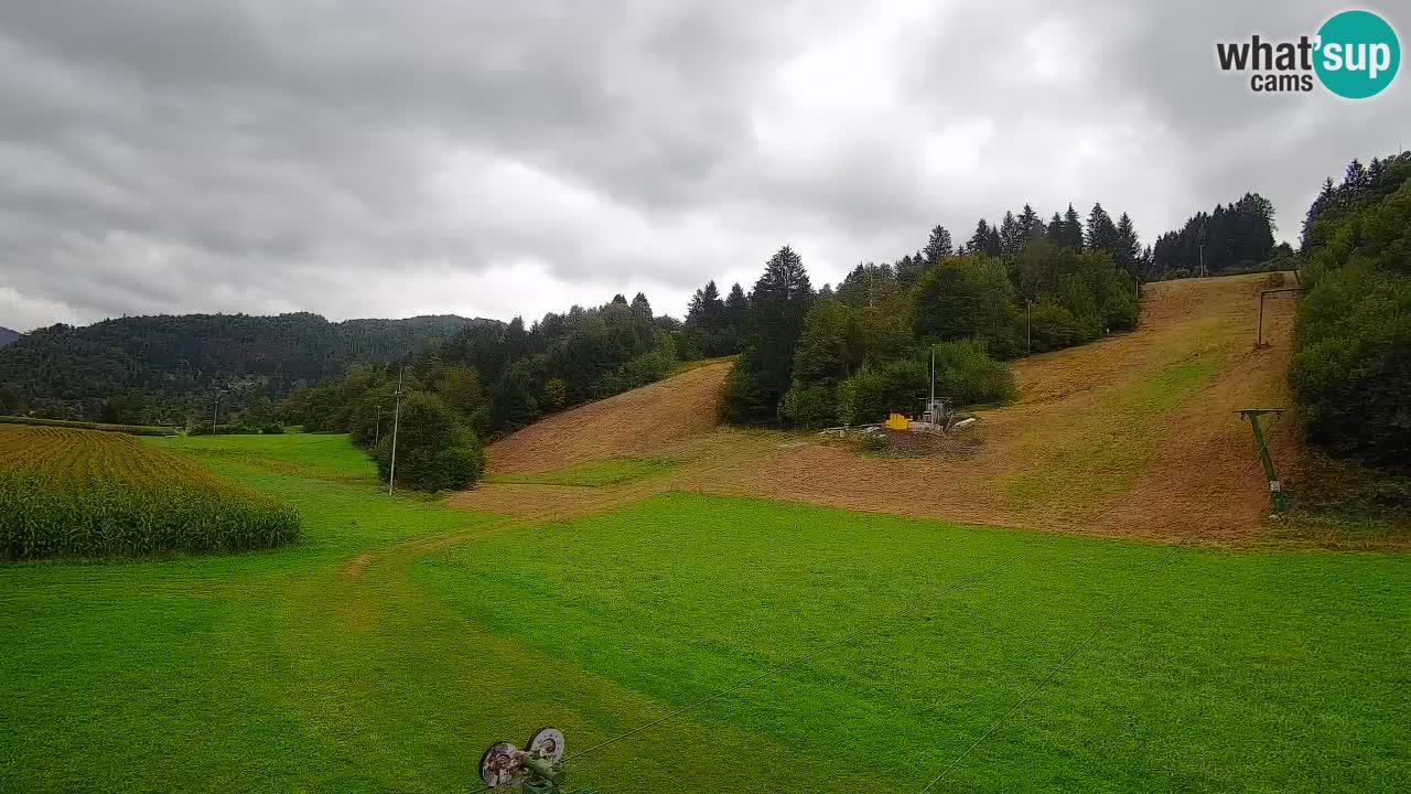 Webcam Smučišče Senožeta – Ski Resort Live View near Bohinj