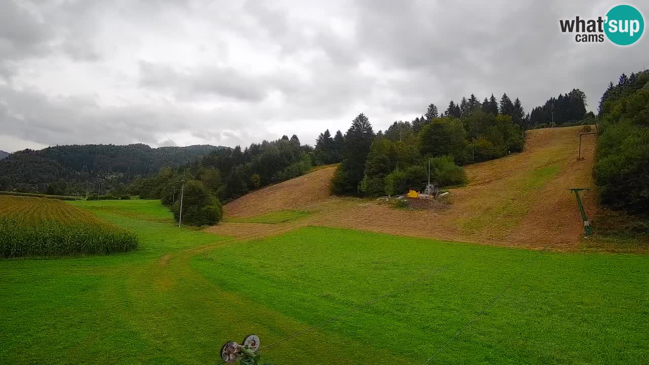 Webcam Smučišče Senožeta – Ski Resort Live View near Bohinj