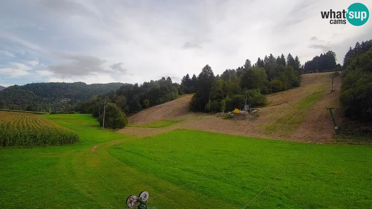 Webcam Smučišče Senožeta – Ski Resort Live View near Bohinj