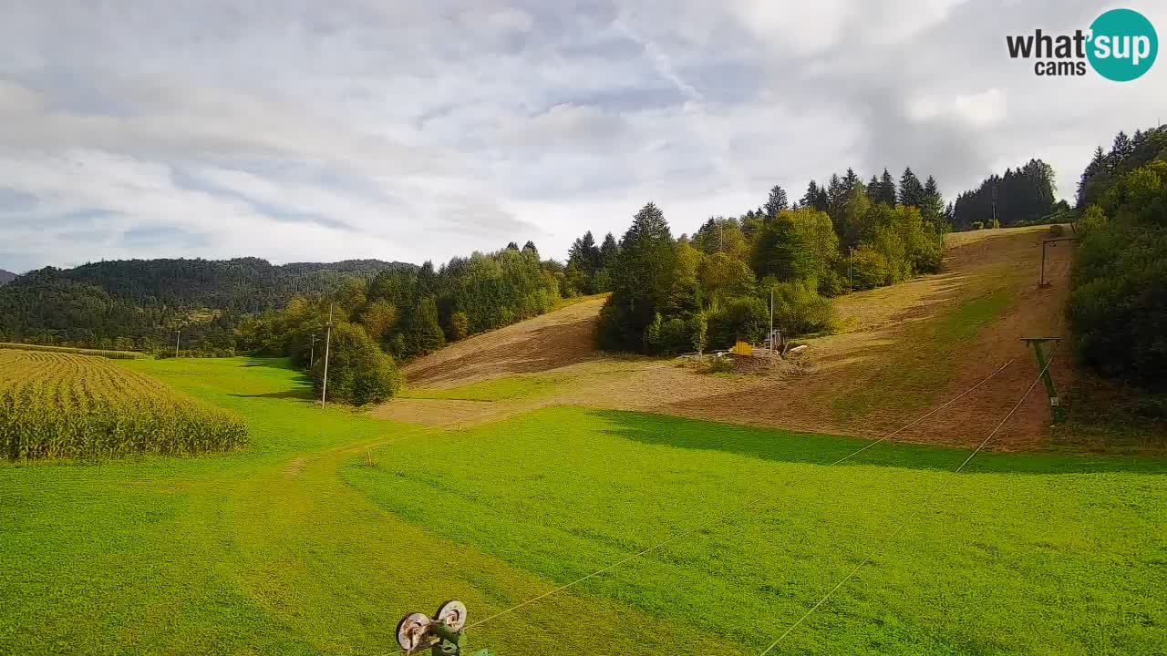 Webcam Smučišče Senožeta – Ski Resort Live View near Bohinj