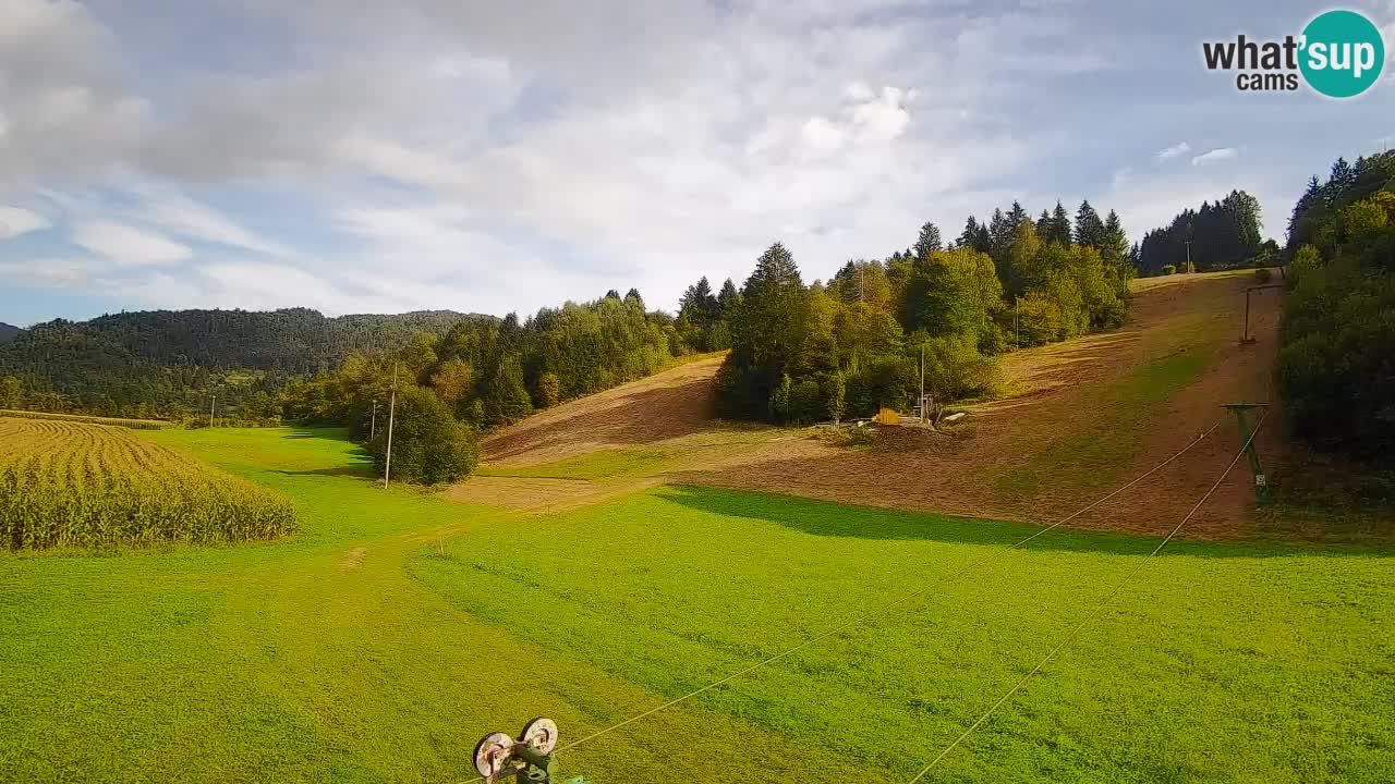 Webcam Smučišče Senožeta – Ski Resort Live View near Bohinj