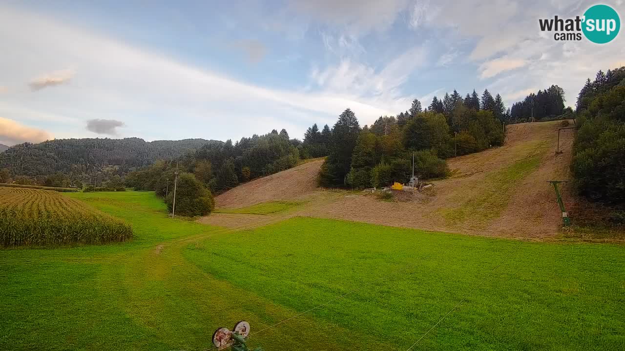 Webcam Smučišče Senožeta – Ski Resort Live View near Bohinj