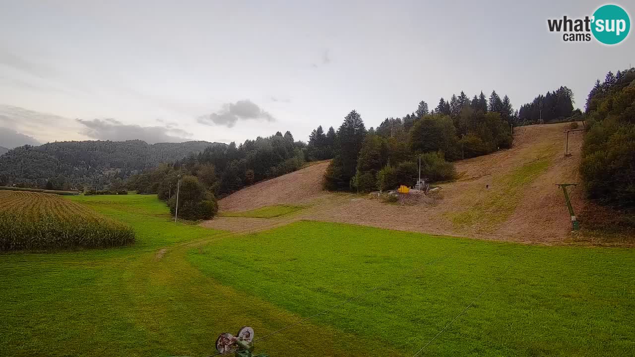 Webcam Smučišče Senožeta – Ski Resort Live View near Bohinj