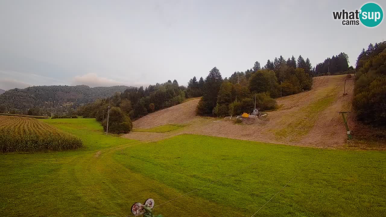 Webcam Smučišče Senožeta – Ski Resort Live View near Bohinj