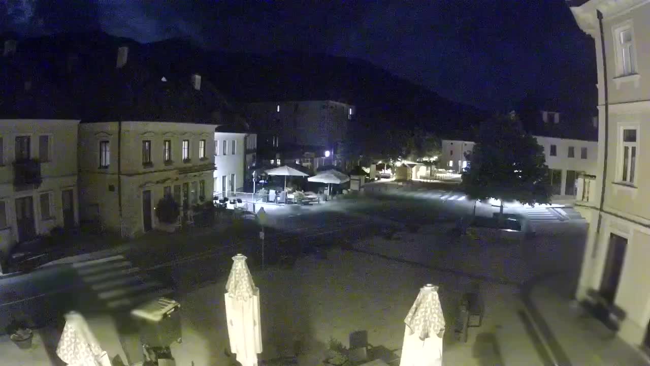 Main square in Bovec