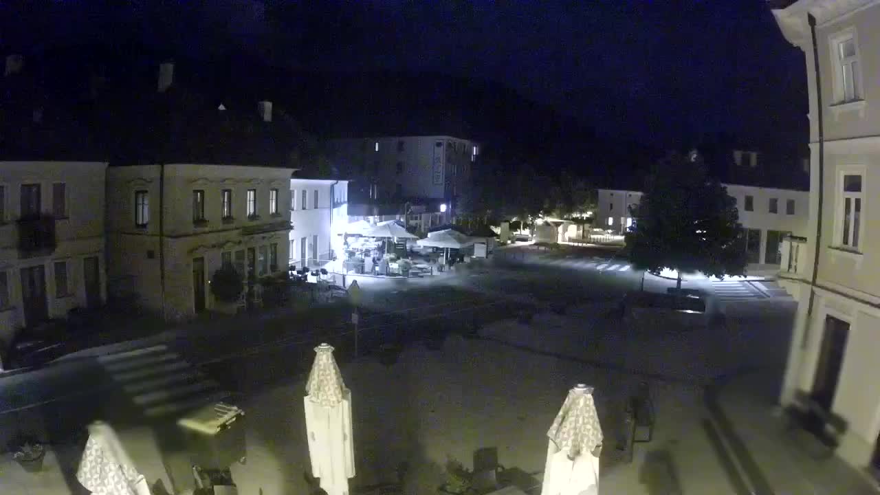Main square in Bovec