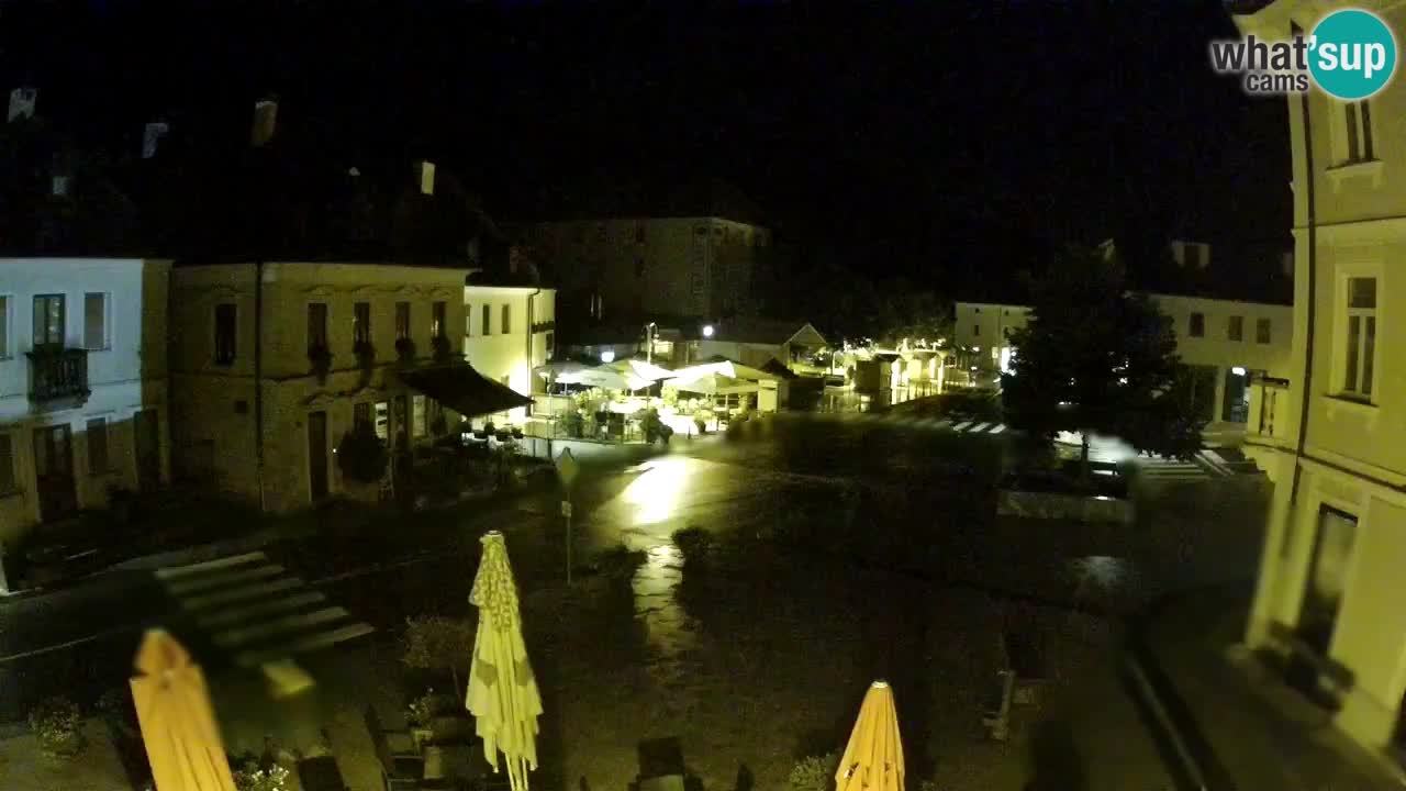 Main square in Bovec