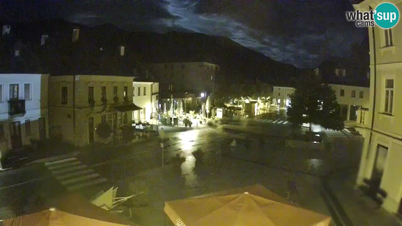 Main square in Bovec