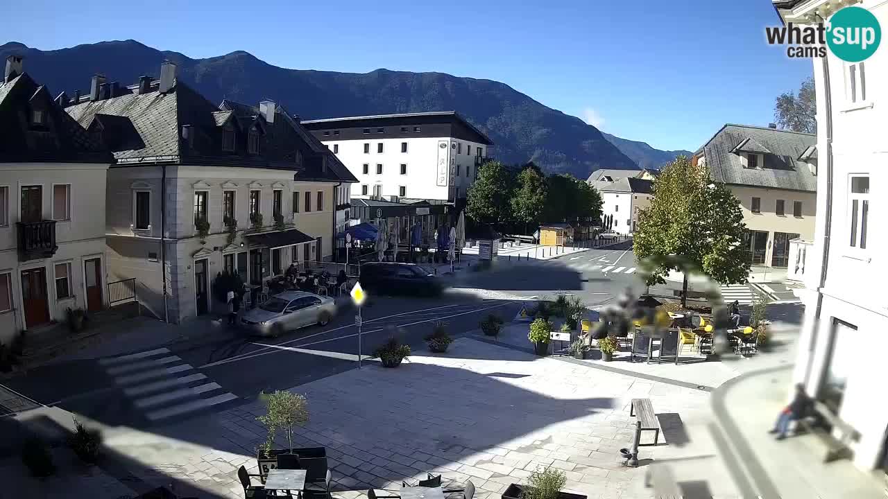 Main square in Bovec