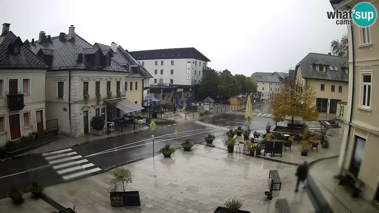 Main square in Bovec