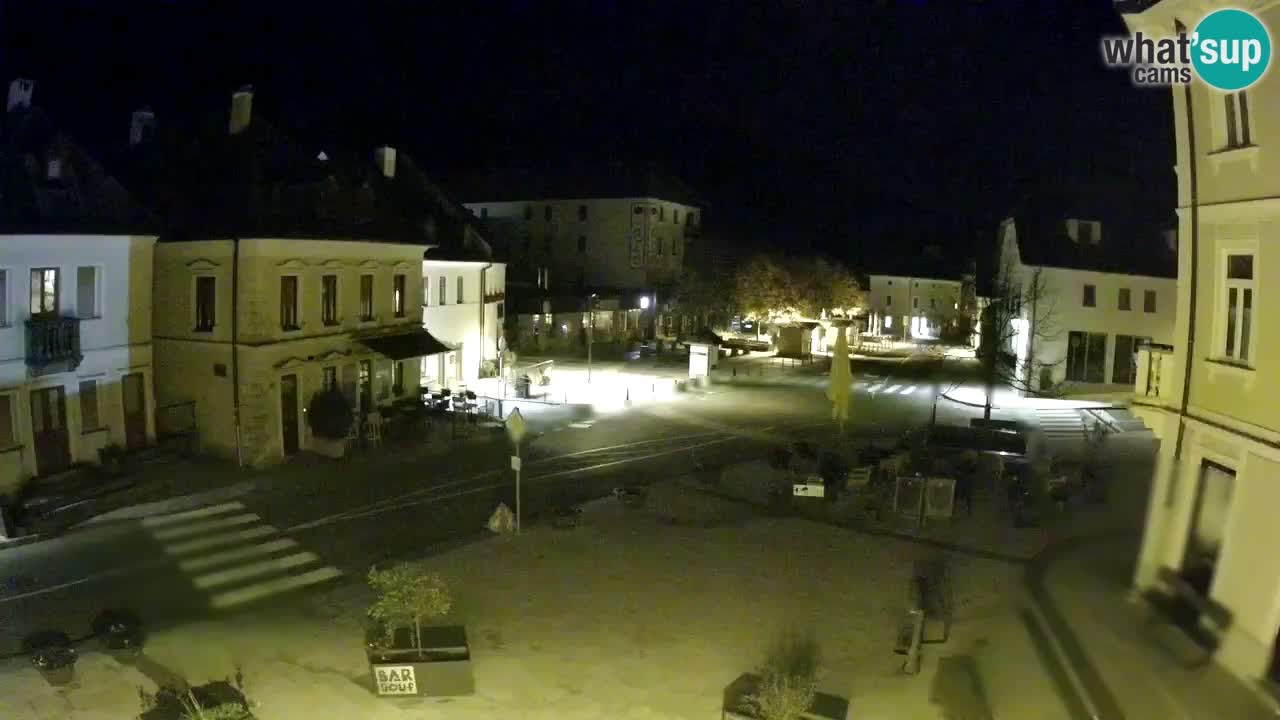 Main square in Bovec