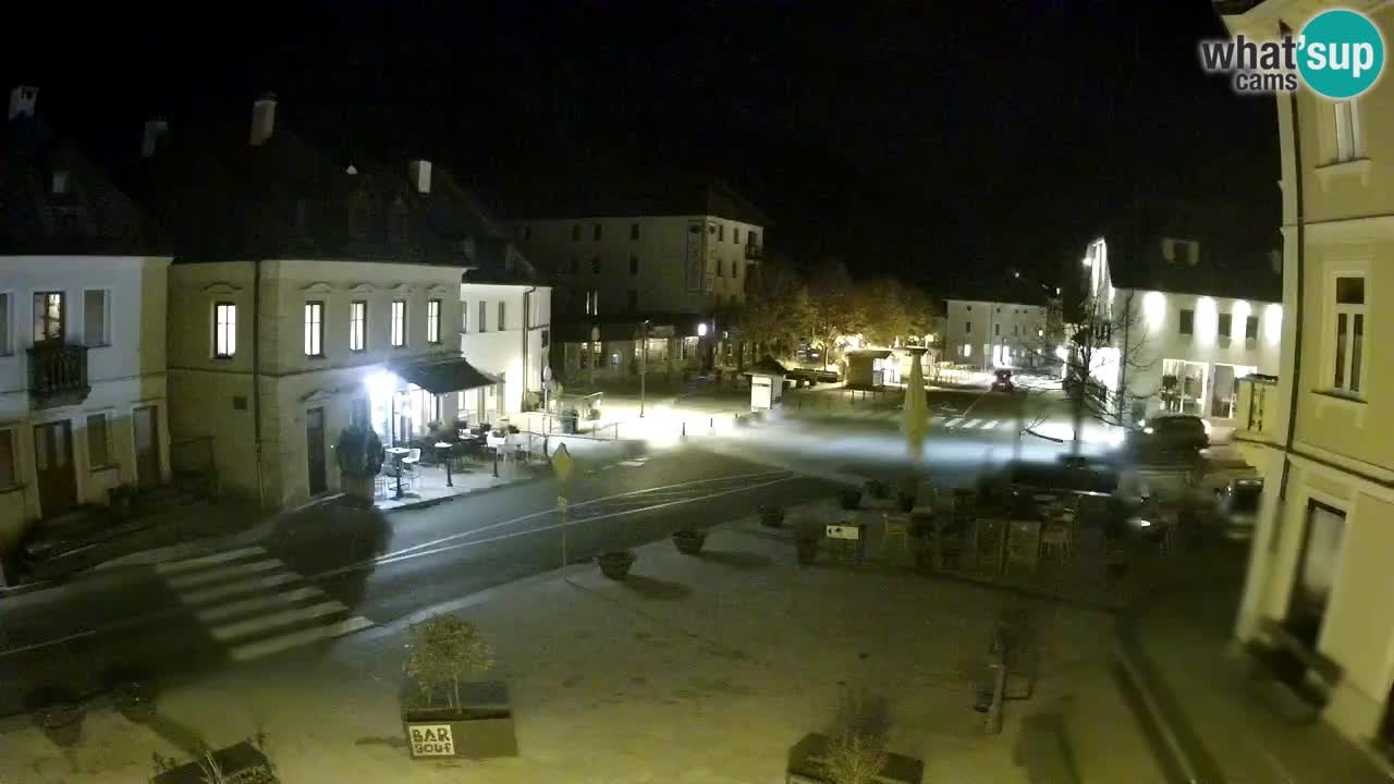 Main square in Bovec