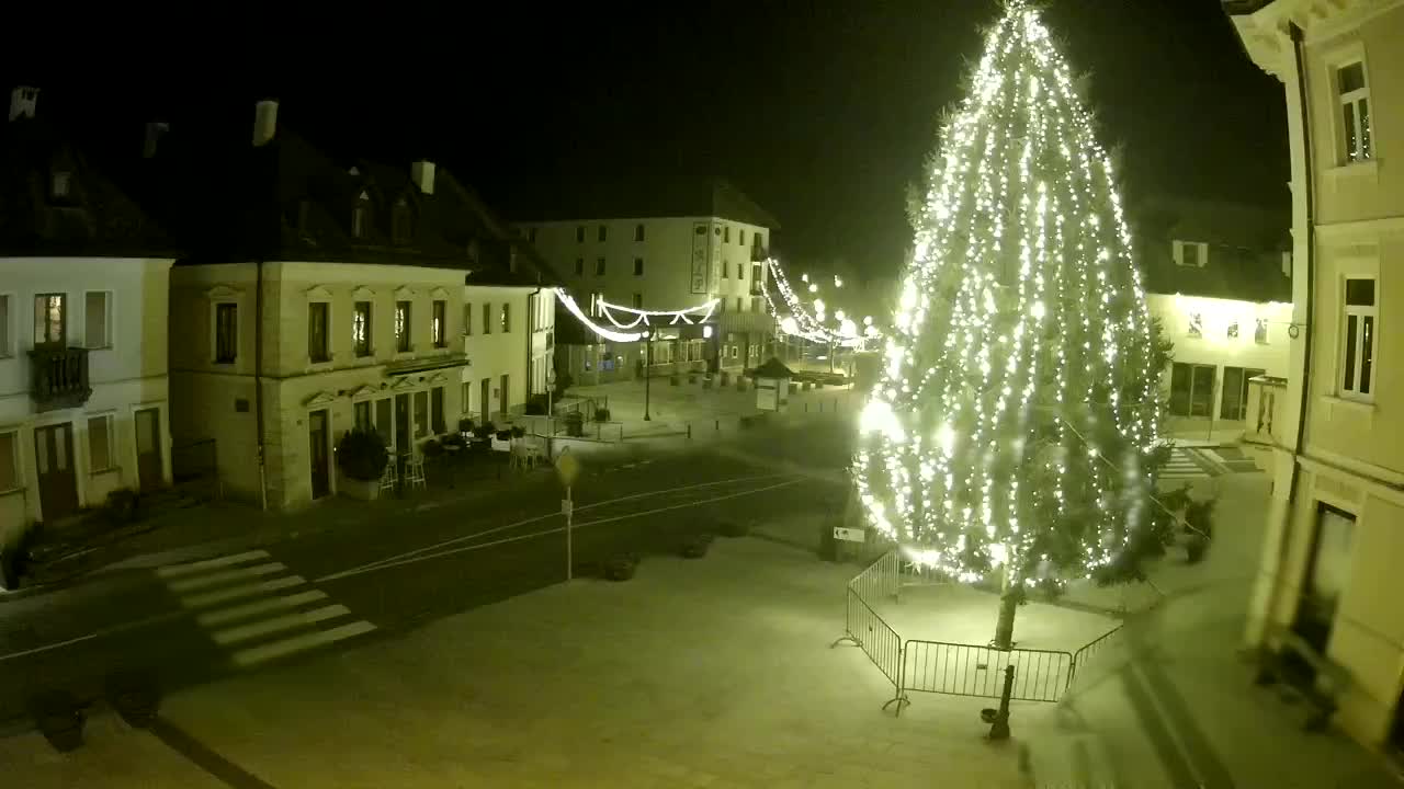 Place centrale à Bovec