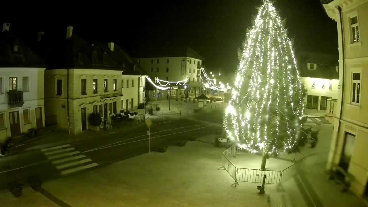 Main square in Bovec