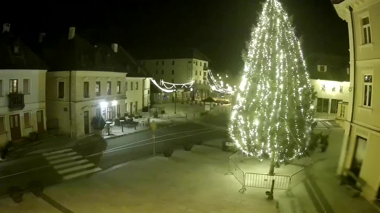 Main square in Bovec