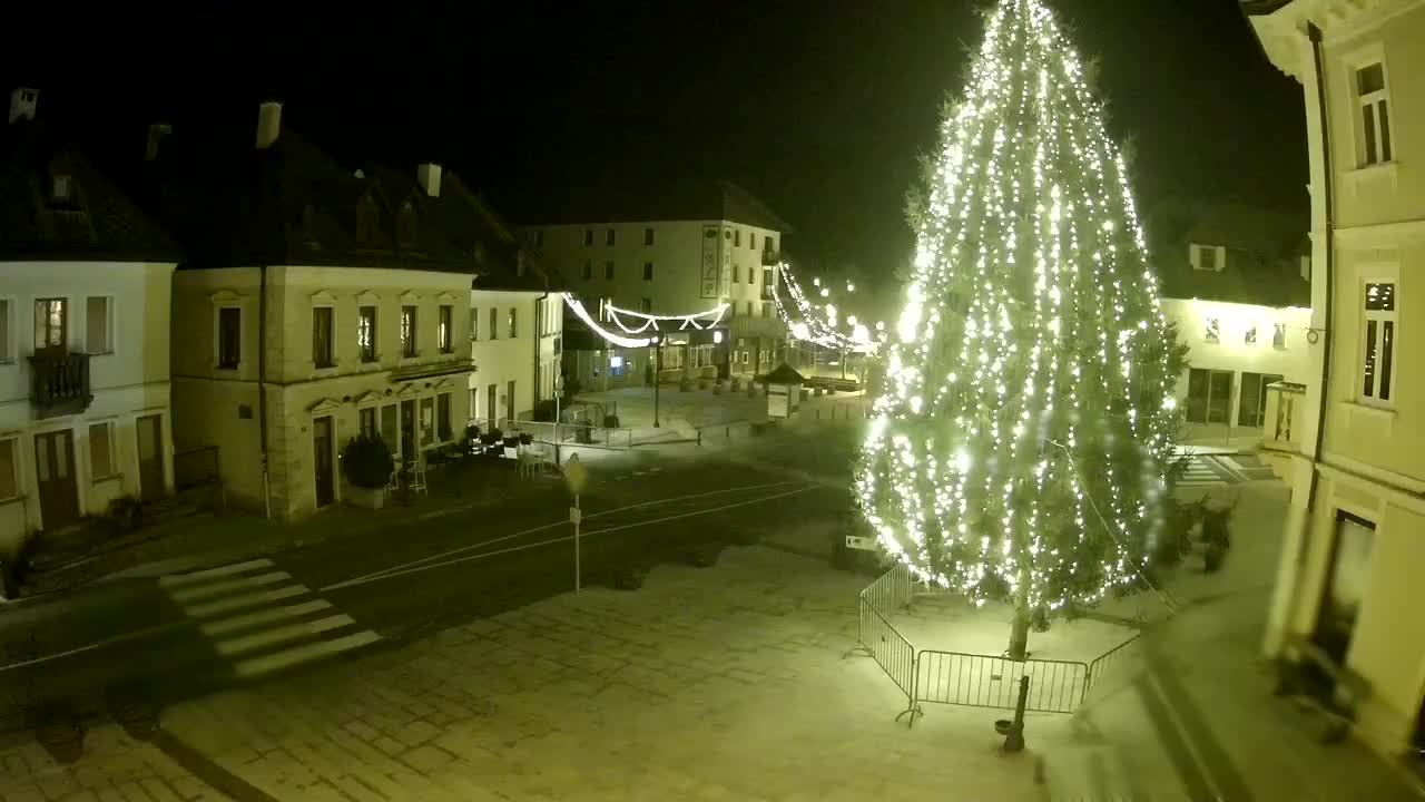 Place centrale à Bovec