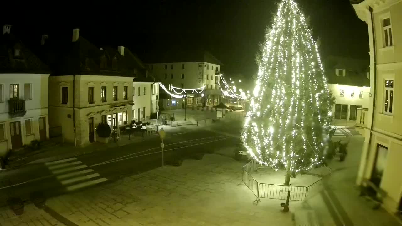 Main square in Bovec