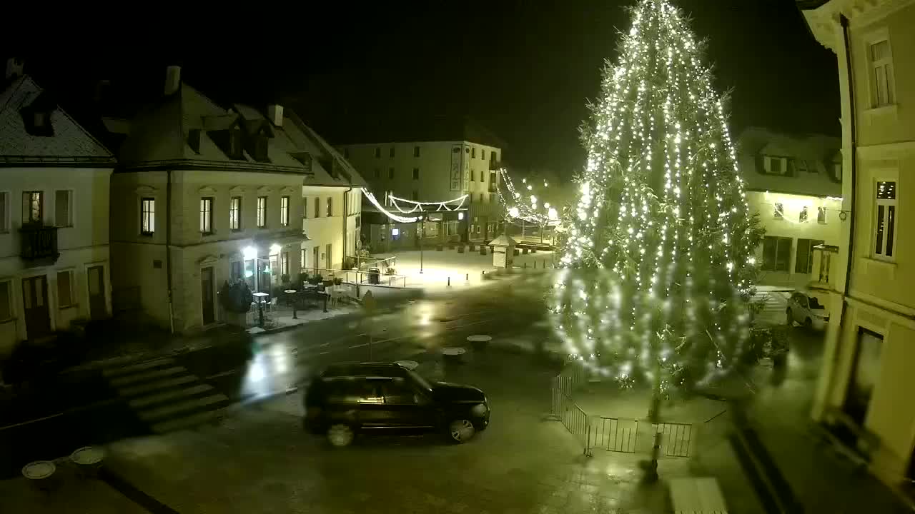 Plaza Central en Bovec