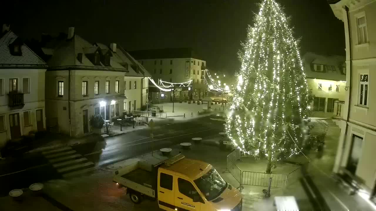 Place centrale à Bovec