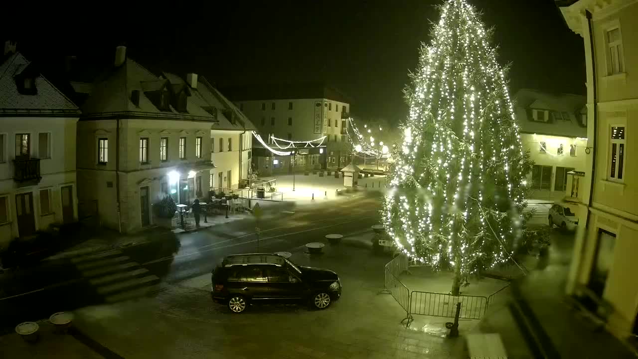 Place centrale à Bovec