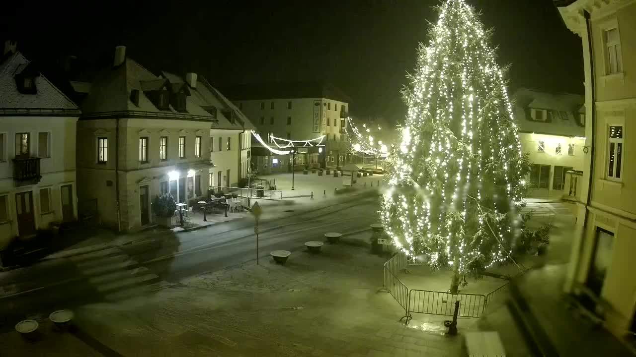 Main square in Bovec