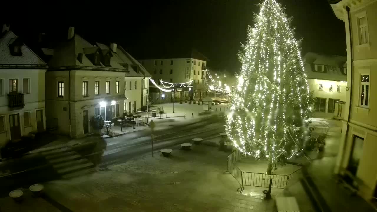 Place centrale à Bovec