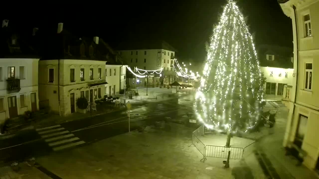 Place centrale à Bovec