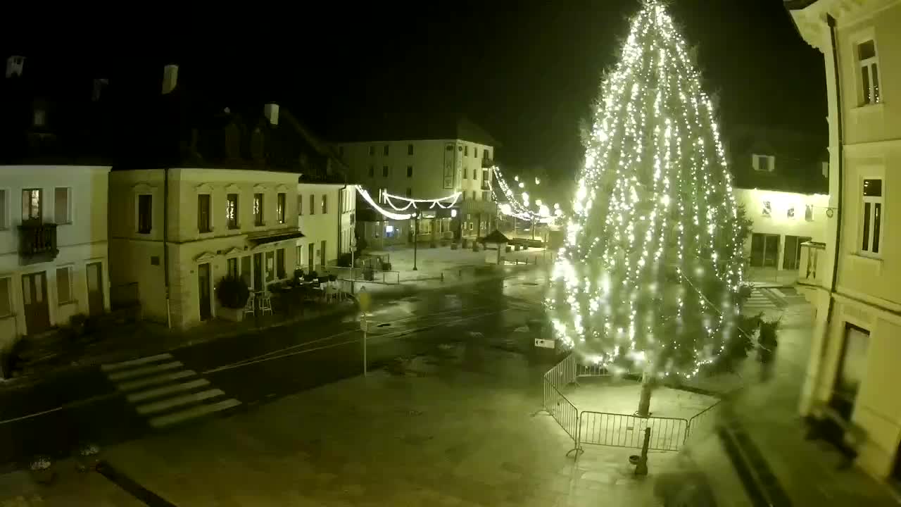 Main square in Bovec