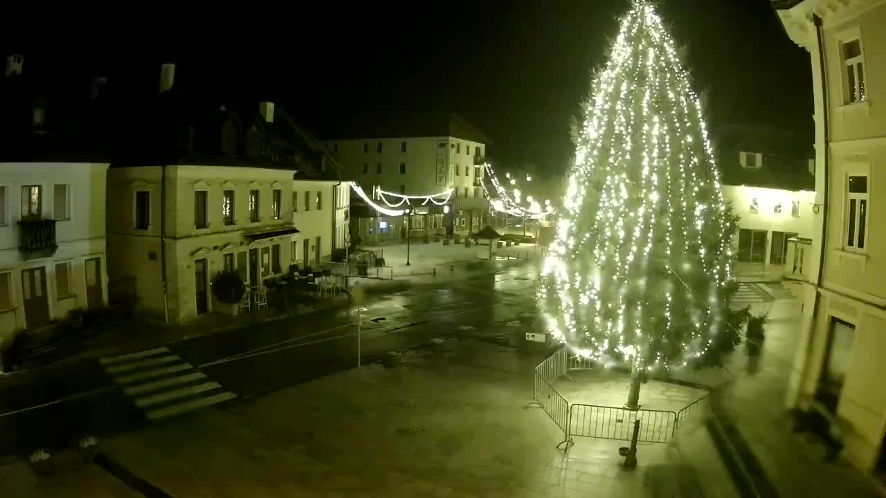 Place centrale à Bovec