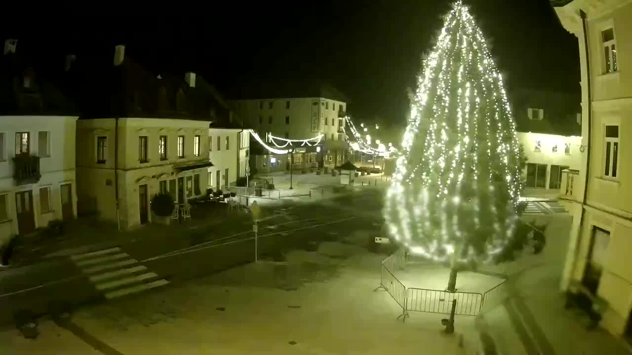 Plaza Central en Bovec