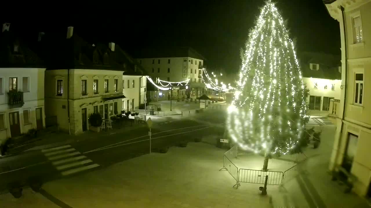 Place centrale à Bovec