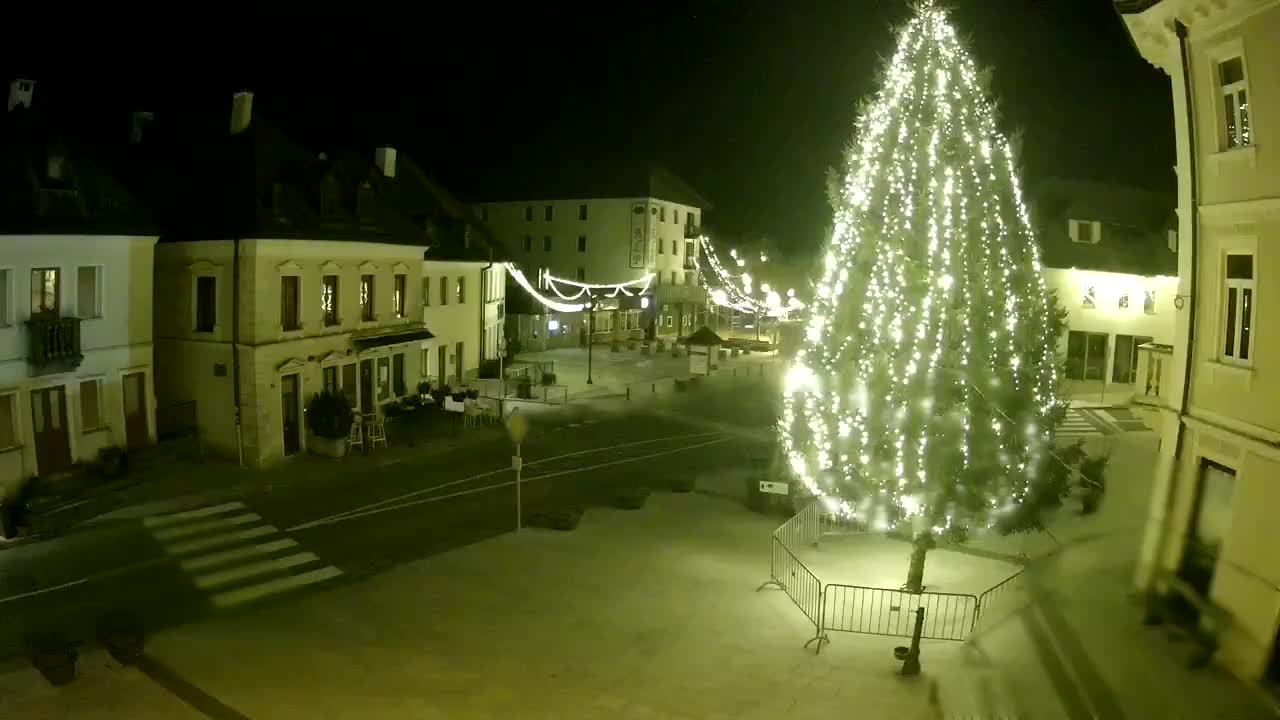 Place centrale à Bovec