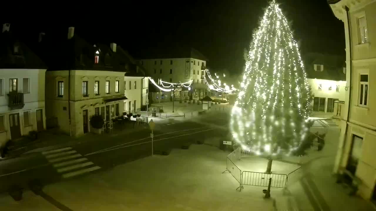 Place centrale à Bovec