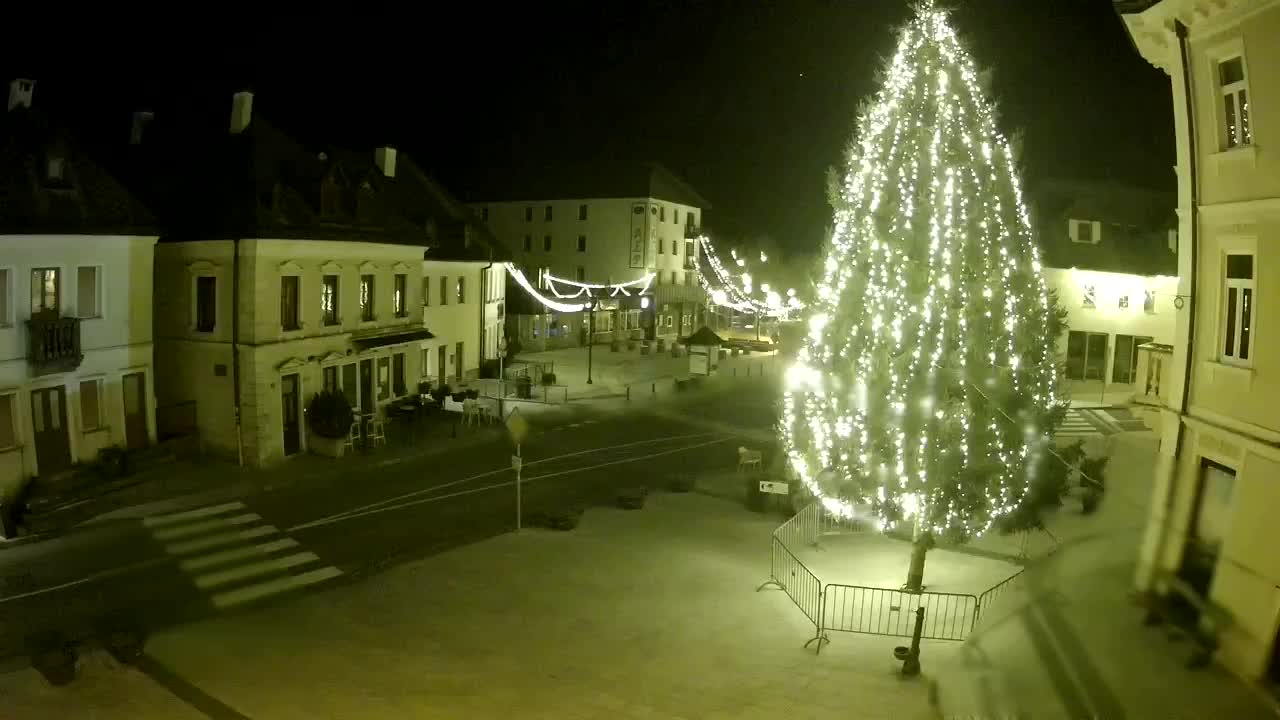 Main square in Bovec