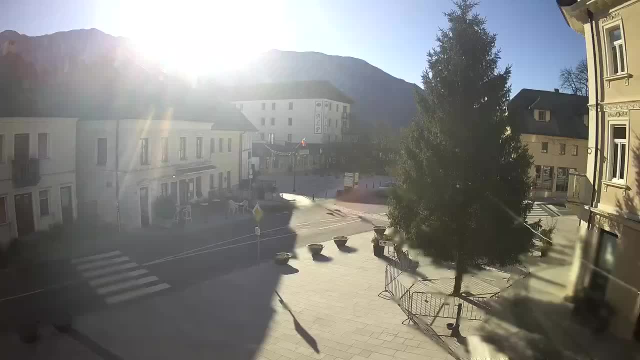 Main square in Bovec