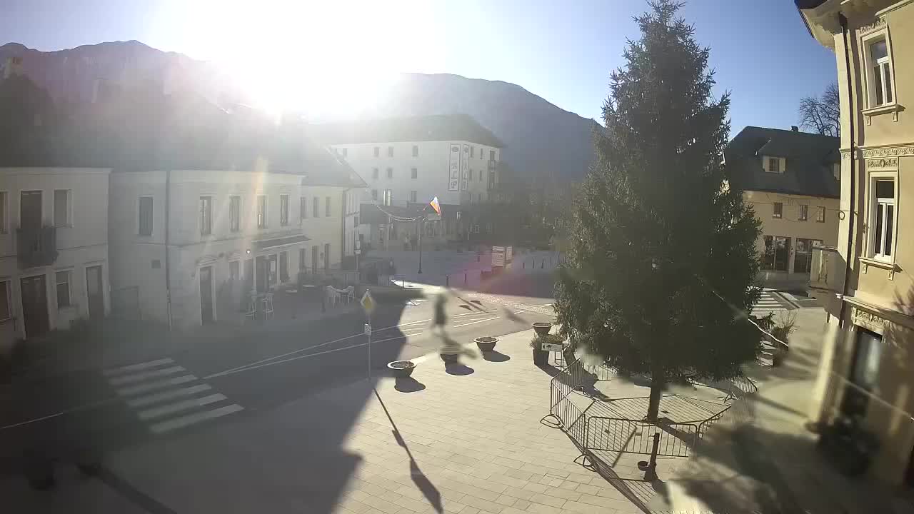 Main square in Bovec