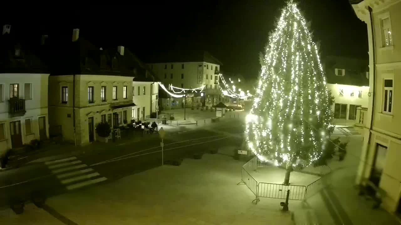 Plaza Central en Bovec