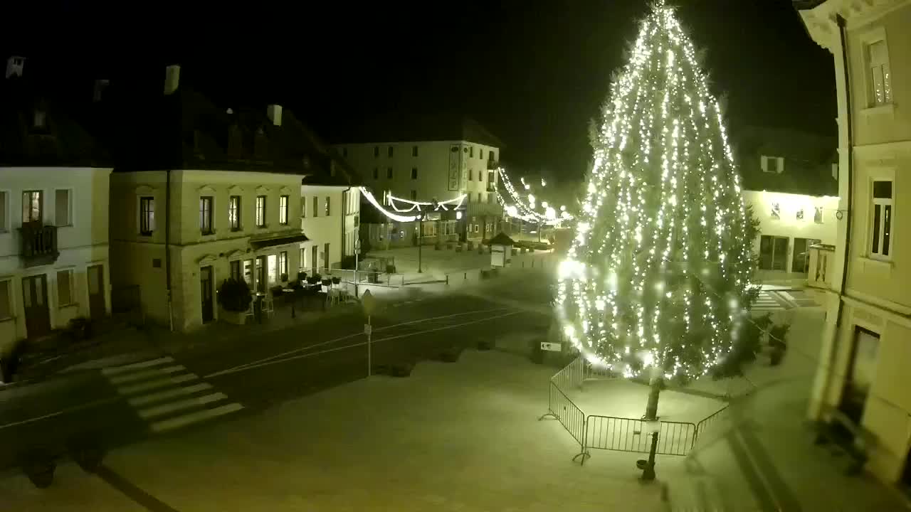 Main square in Bovec