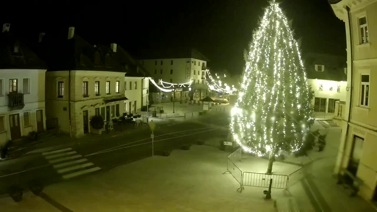 Plaza Central en Bovec